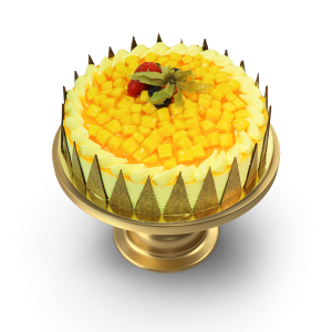 Mango Mousse Cake